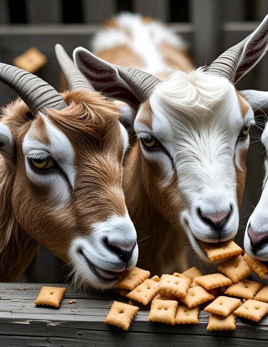 Animal Crackers for the Goats